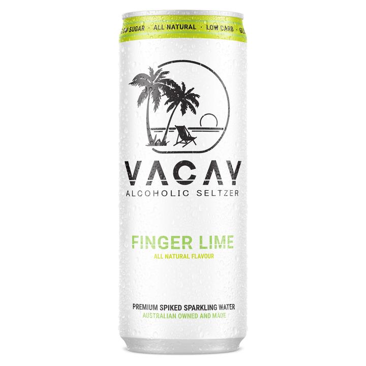 Vacay Seltzer Lime Case (16 x 330ml)