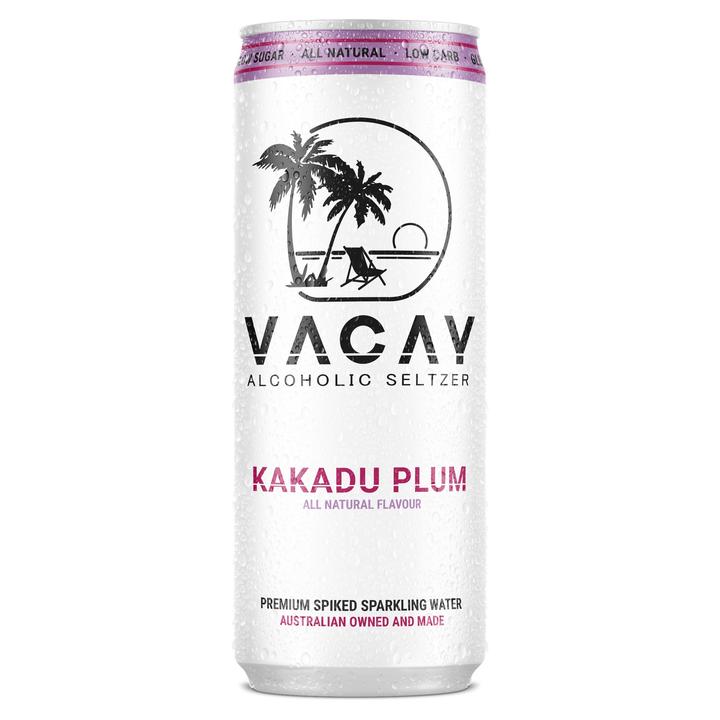 Vacay Seltzer Kakadu Plum Case (16 x 330ml)